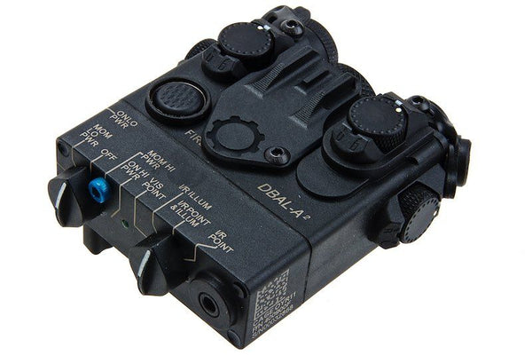 DBAL-A2 Style Aiming Laser/Flashlight (Nylon Body Red Laser) - Black