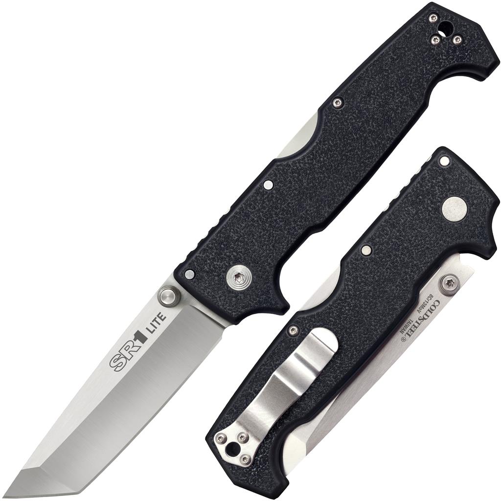Cold Steel SR1 Lite Folding Knife - Tanto Point