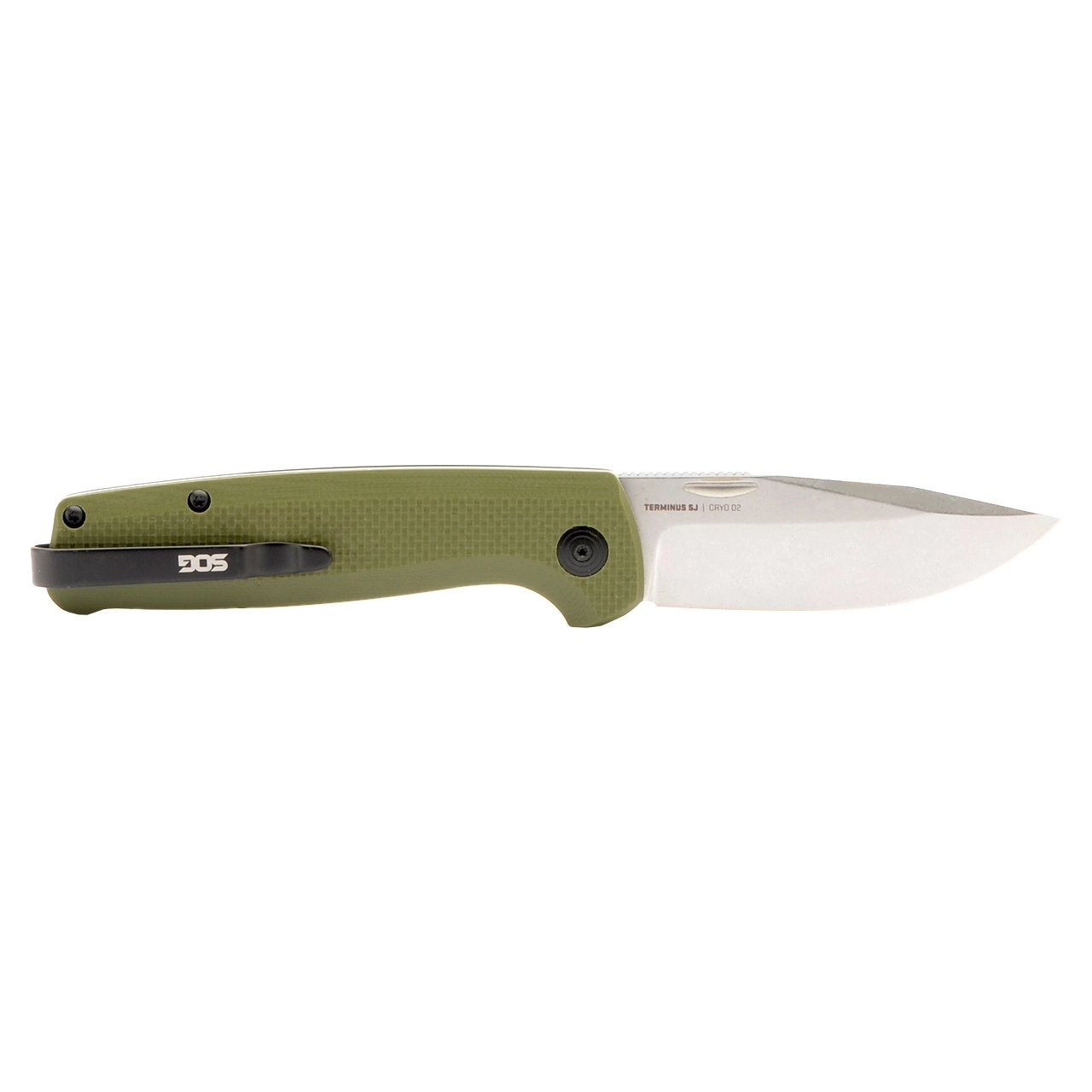 SOG Terminus SJ Slip-Joint Folding Knife – OD Green w/ D2 Steel