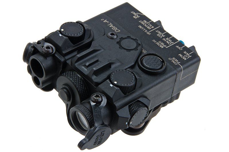 DBAL-A2 Style Aiming Laser/Flashlight (Nylon Body Red Laser) - Black