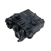 DBAL-A2 Style Aiming Laser/Flashlight (Nylon Body Red Laser) - Black