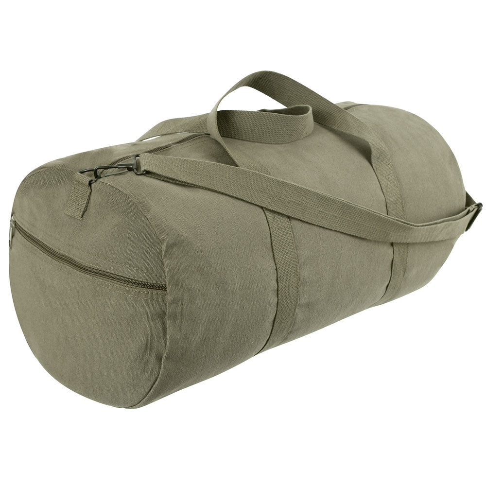 24” Canvas Duffle Bag – Olive Drab