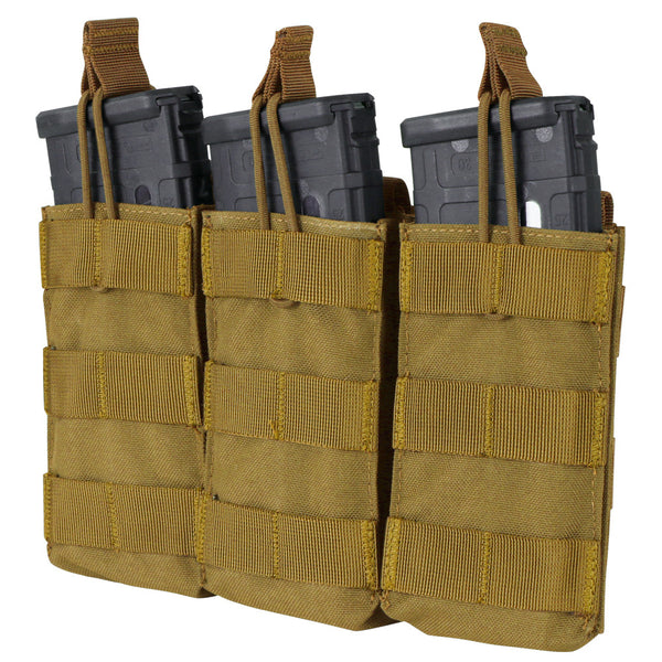 Condor Triple Open Top M4 Mag Pouch – Coyote Brown | Condor