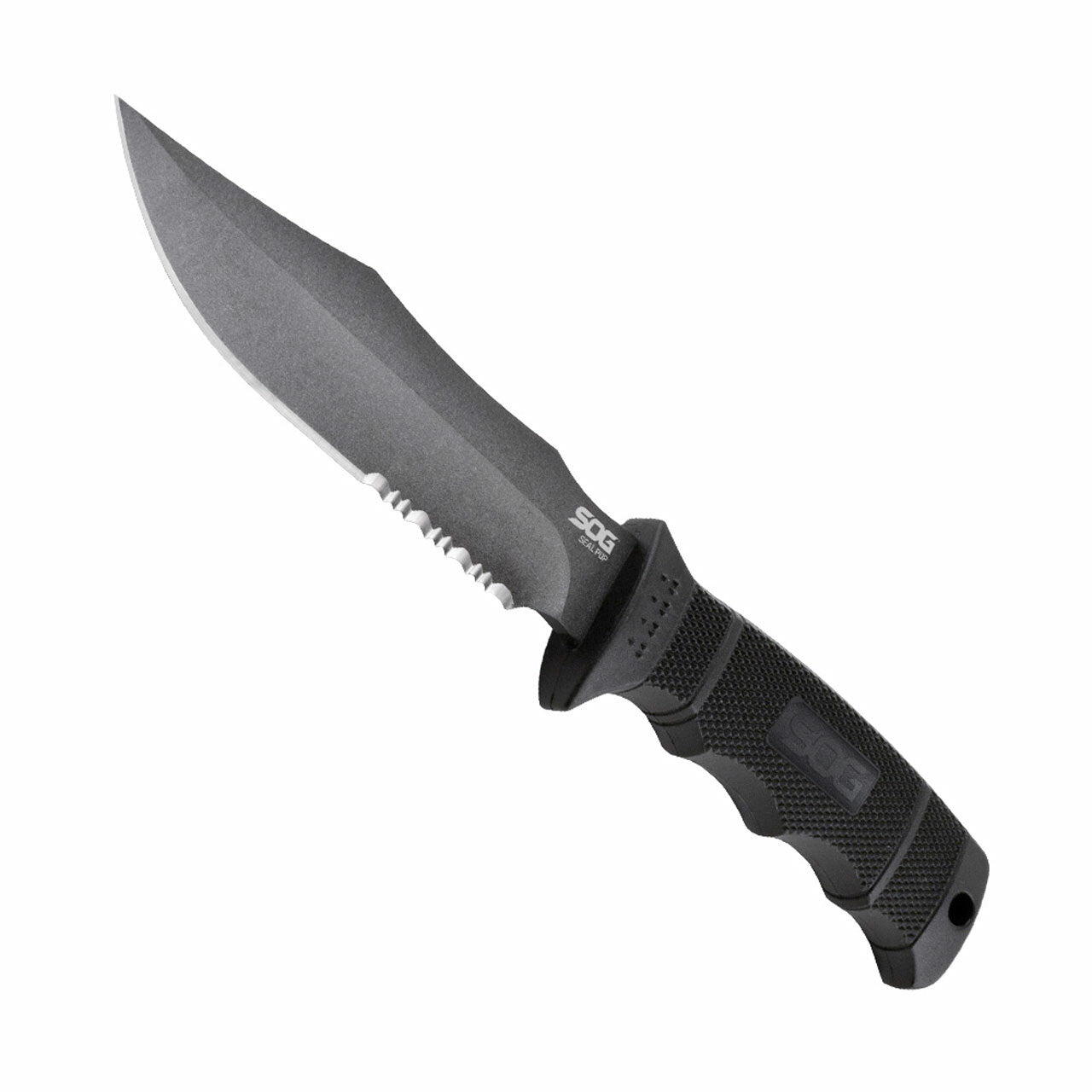 SOG Seal Pup Fixed Blade Knife – Serrated w/ Hard Nylon Sheath | SOG Knives