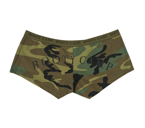 Womens Booty Shorts – Woodland Camo | Rothco