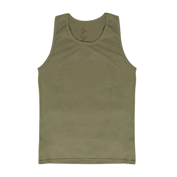 Solid Color Tank Top Men – Coyote Brown | Rothco
