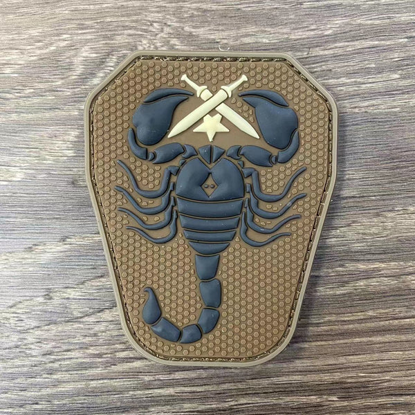 MOH Scorpion PVC Velcro Patch | Velcro Patches