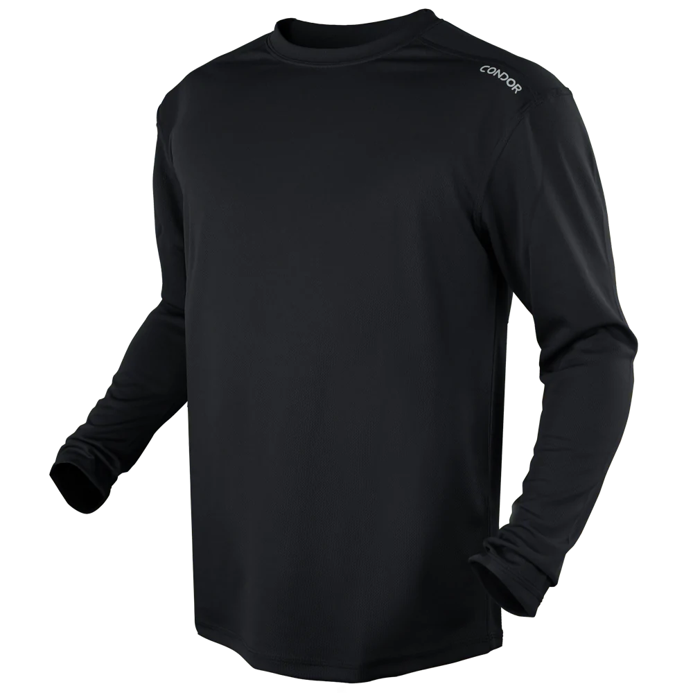 Condor Maxfort Long Sleeve Training Shirt – Black | Condor