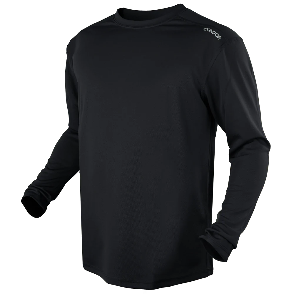 Condor Maxfort Long Sleeve Training Shirt – Black