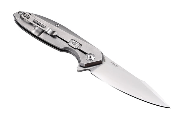 Ruike P128-SF Folding Knife – Silver | Ruike