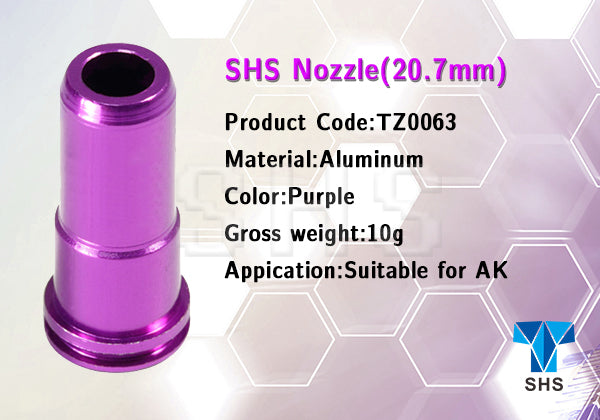 SHS Aluminum Air Nozzle For AK series AEGs | SHS