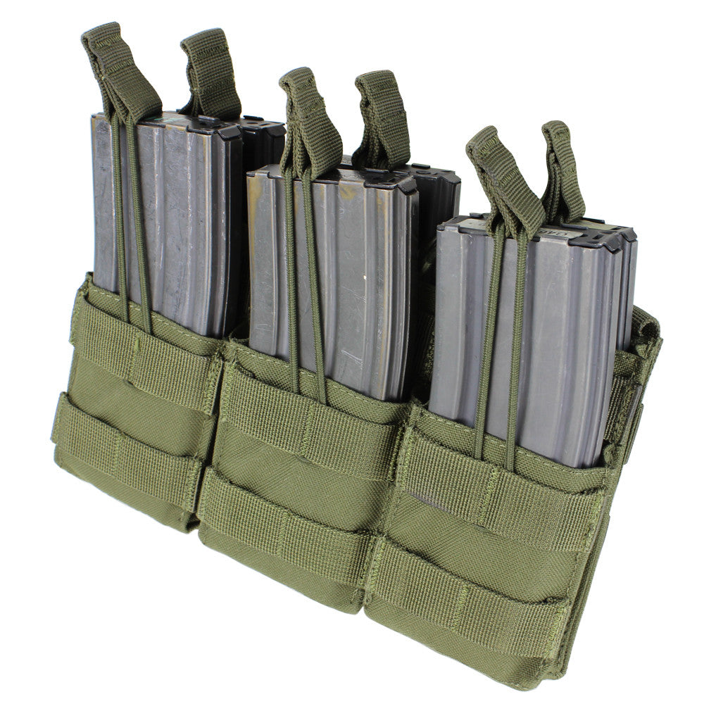 Condor Triple Stacker M4 Mag Pouch - Olive Drab