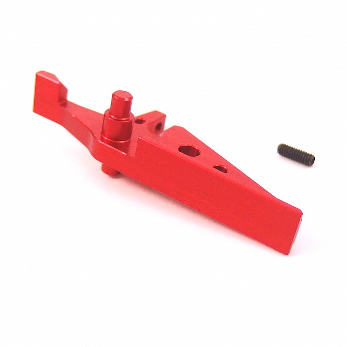 JeffTron AEG CNC Speed Trigger – Flat/Red