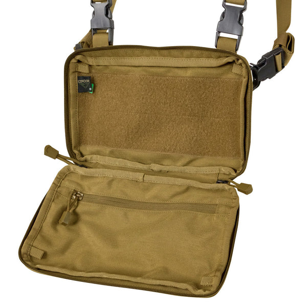 Condor Stowaway Chest Rig – Coyote Brown by Condor