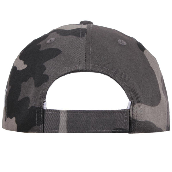 Black Camo Supreme Low Profile Cap | Rothco