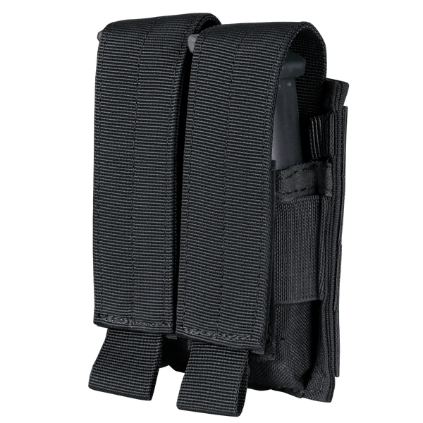 Condor Double Pistol Mag Pouch – Black | Condor