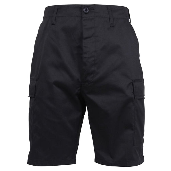 Military Style BDU Cargo Shorts – Black | Rothco