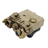 DBAL-A2 Style Aiming Laser/Flashlight (Nylon Body Red Laser) - Dark Earth