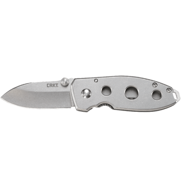 CRKT Squid Folding Knife – Hollowed Stainless Steel Handle