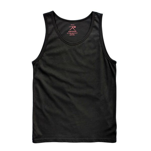 Solid Color Tank Top Men – Black | Rothco