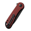 Civivi Elementum Folding Knife – D2 Steel & Burgundy Handle