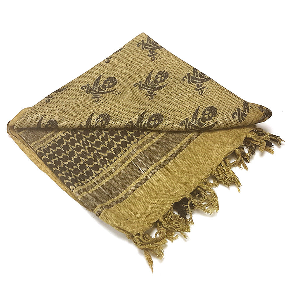 Condor 100% Cotton Tactical Shemagh – Tan/Black Pirate | Condor