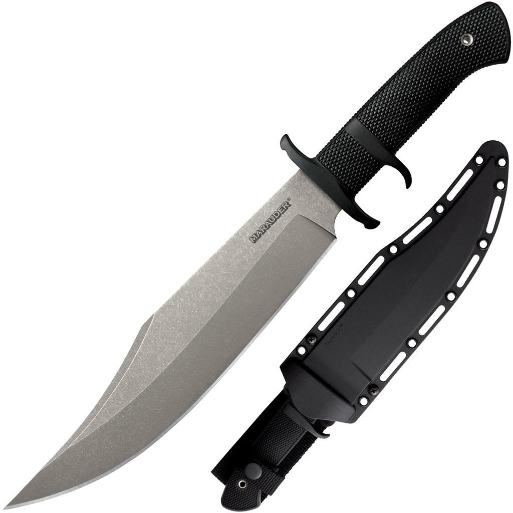 Cold Steel Marauder 9” Bowie Knife – Stonewashed Finish | Cold Steel