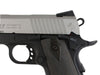 Cybergun Colt Licensed M1911 Two Tone Silver CO2 Blowback Airsoft Pistol By KWC