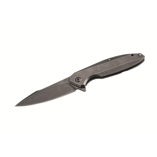 Ruike P128-SB Folding Knife – Black Stonewashed | Ruike
