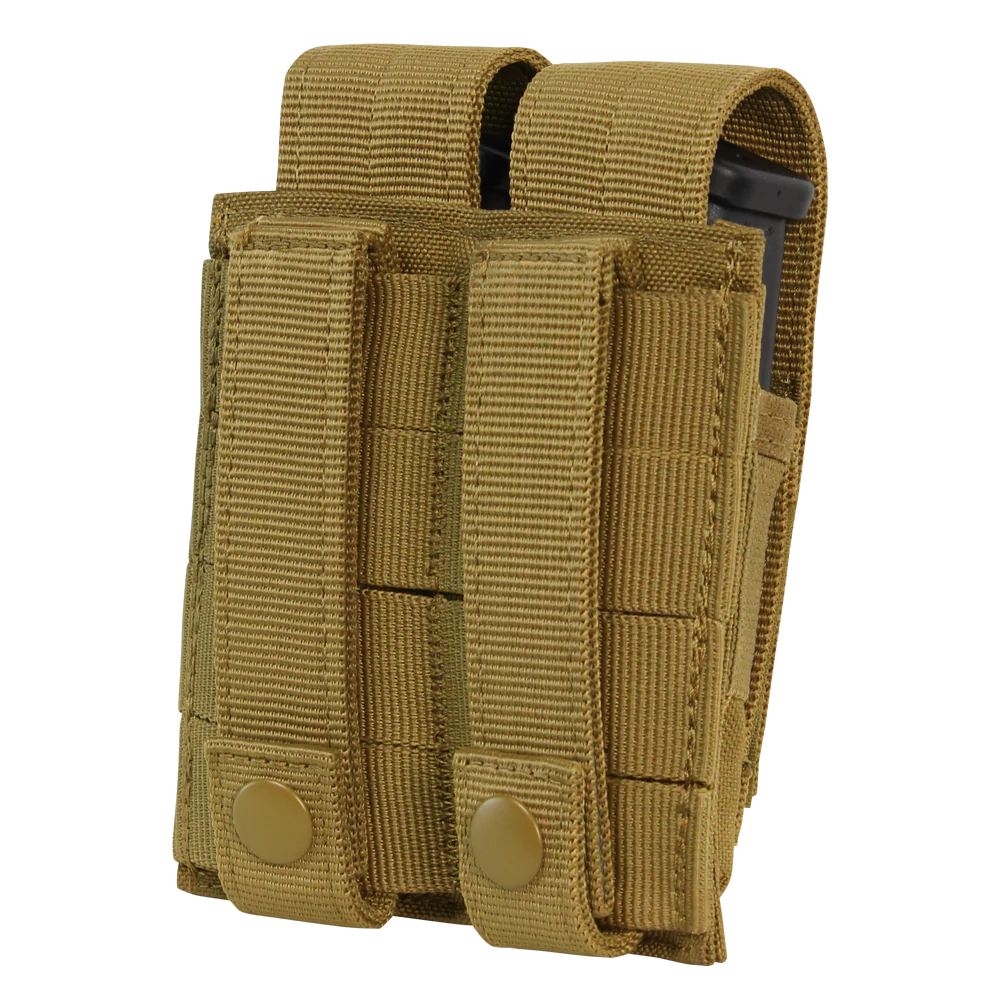 Condor Double Pistol Mag Pouch – Coyote Brown