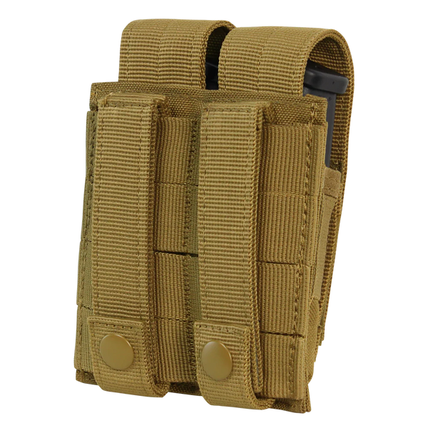 Condor Double Pistol Mag Pouch – Black | Condor