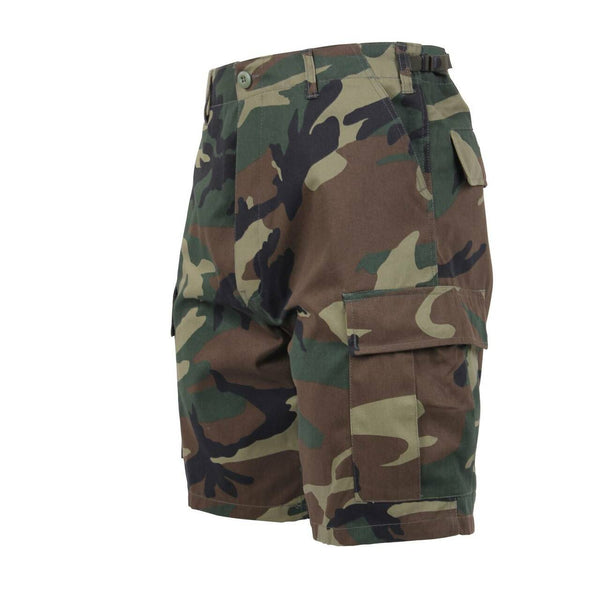 Colored Camo BDU Shorts – Woodland Camo | Rothco