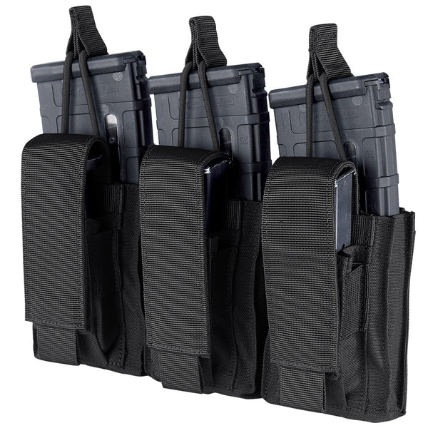 Condor Triple Kangaroo Mag Pouch Gen II – Black | Condor