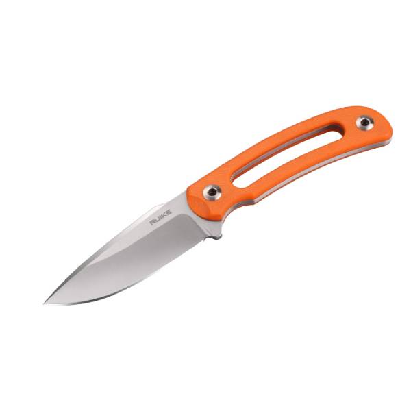Ruike F815 Hornet Fixed Blade Knife – Orange w/ Sheath