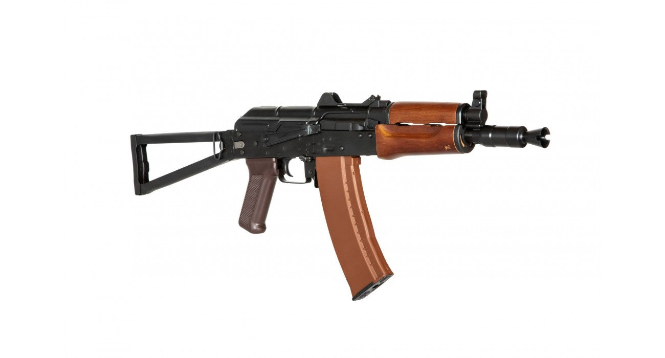 E&L A104S AKS74U Airsoft AEG Rifle w/ Wood Furniture