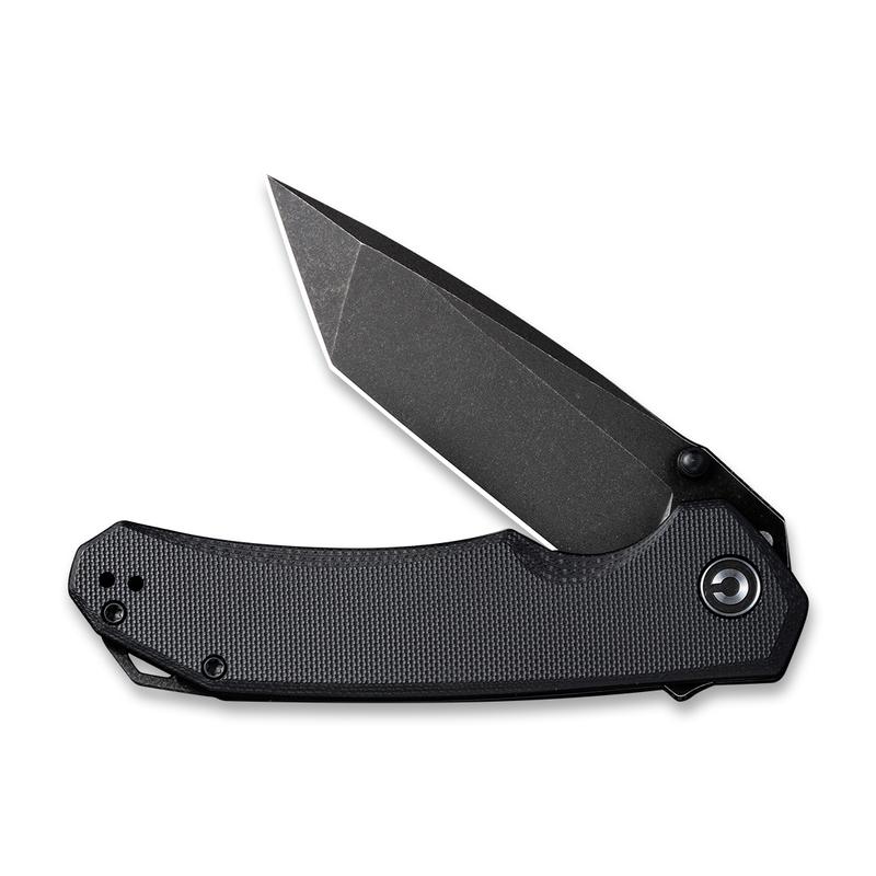 Civivi Brazen Folding Knife – D2 Tanto Blade w/ Black G10 Handle