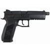 ASG CZ Licensed P-09 CO2 Blowback Airsoft Pistol – Black w/ Outer Barrel thread