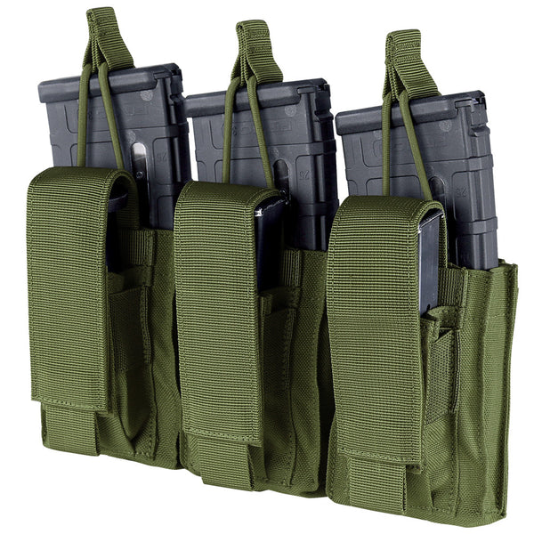 Condor Triple Kangaroo Mag Pouch Gen II - Olive Drab | Condor