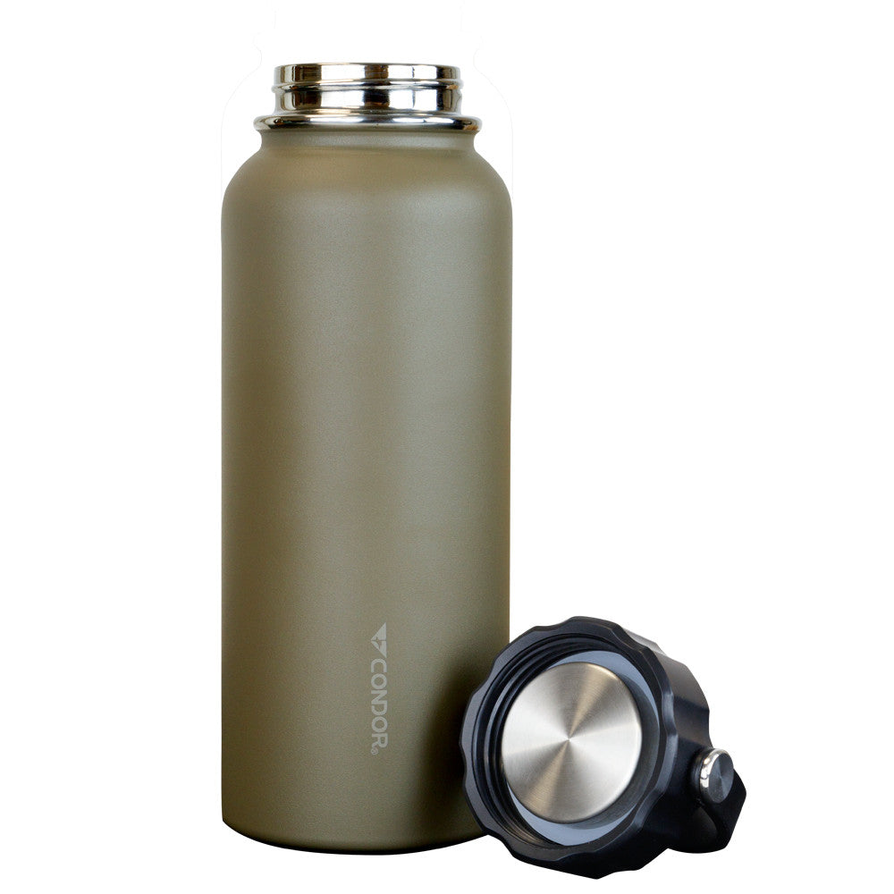 Condor 32oz Vacuum Sealed Thermal Bottle – Olive Drab | Condor