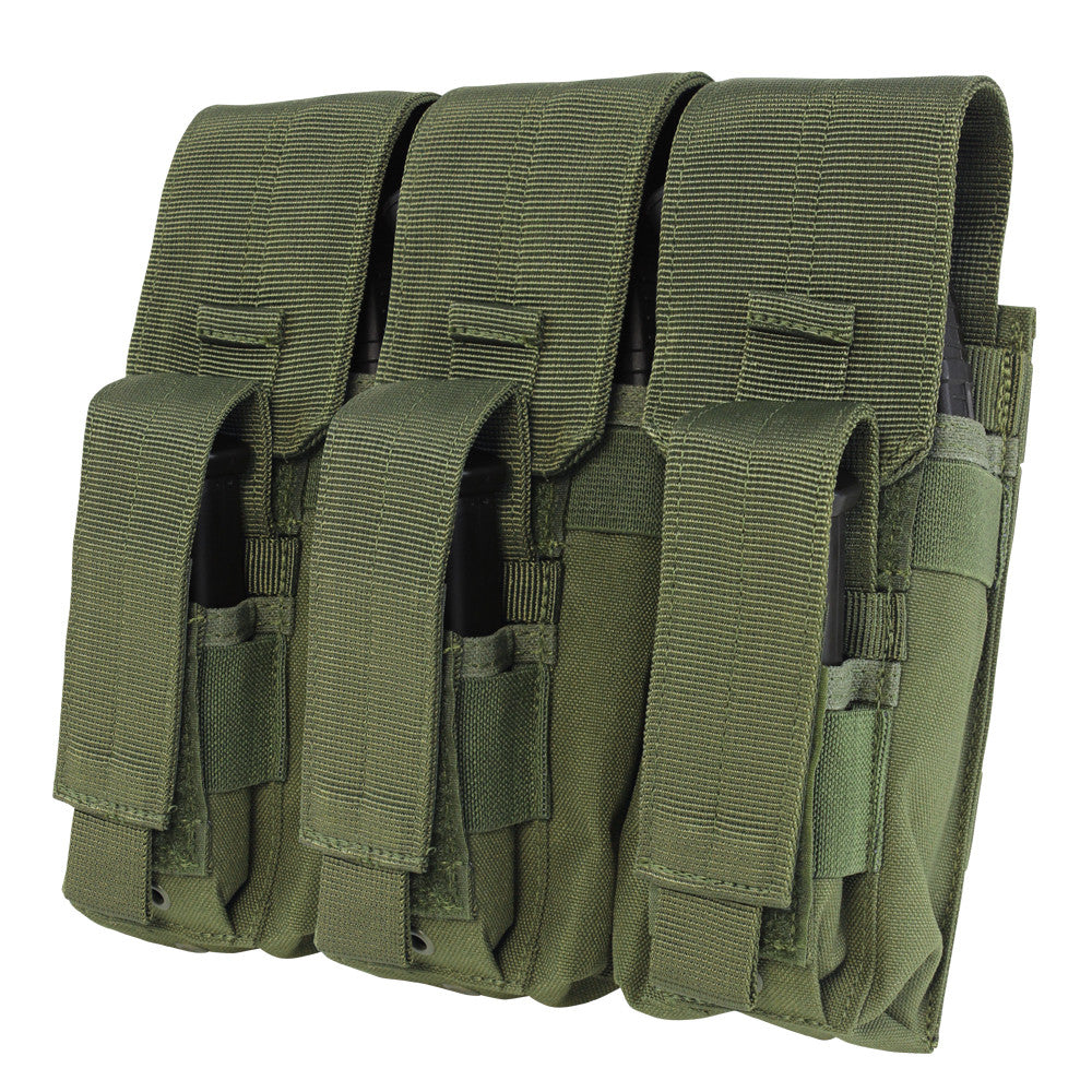Condor Kangaroo Style Triple AK Mag Pouch – Olive Drab | Condor