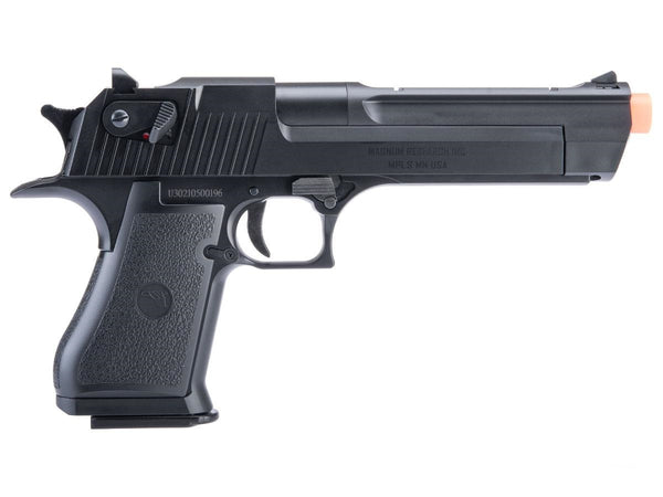 Cybergun Magnum Research Licensed Desert Eagle Blowback Airsoft Pistol – Black