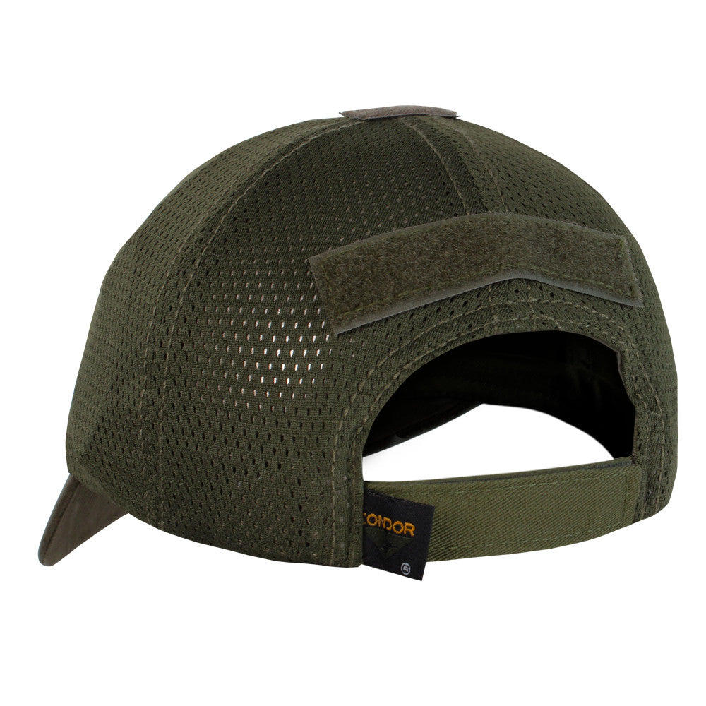 Condor Mesh Tactical Cap w/ Black Multicam