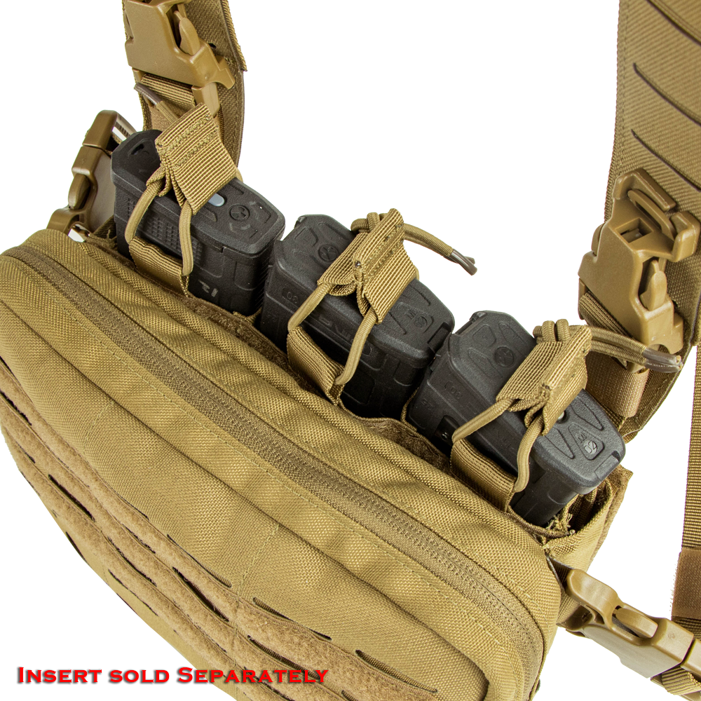 Condor Stowaway Chest Rig – Coyote Brown by Condor