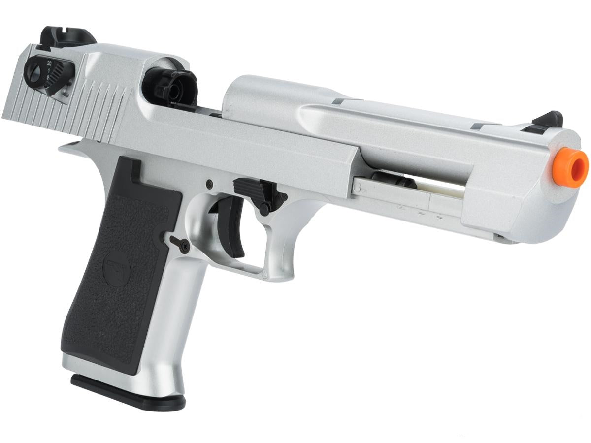 Magnum Research Licensed Desert Eagle .50AE CO2 Metal Airsoft Pistol - Silver