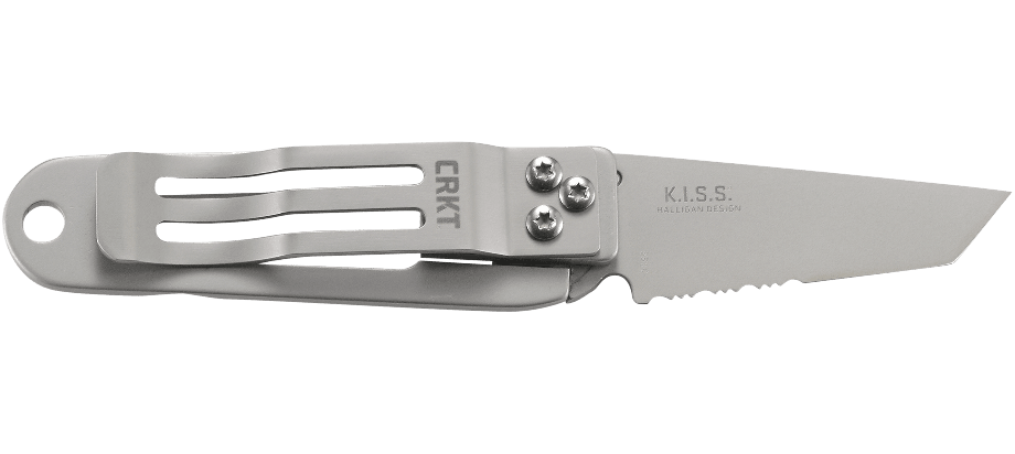 CRKT K.I.S.S. Folding Knife w/ Combination Edge | CRKT