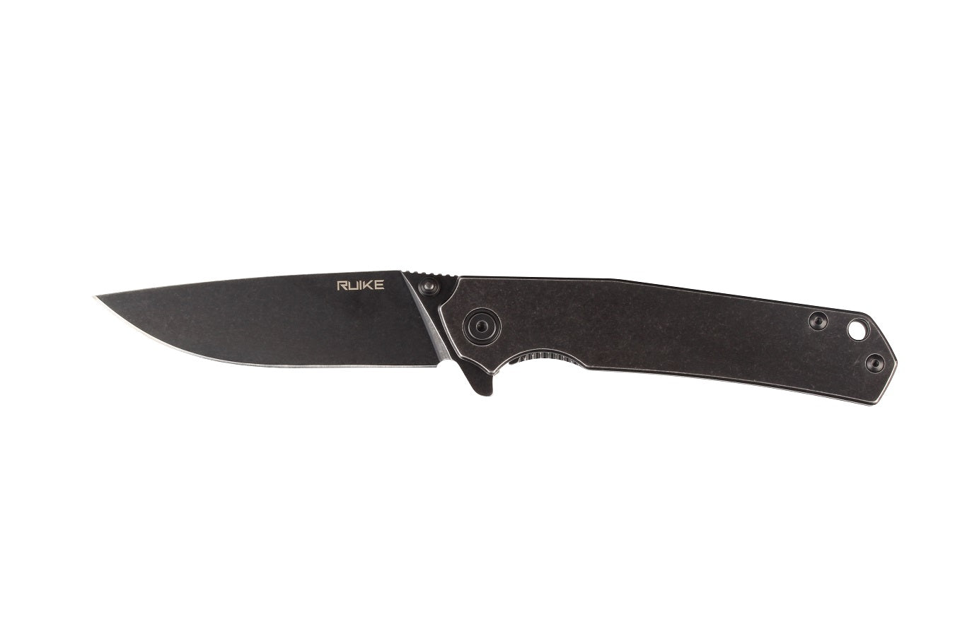 Ruike P801-SB Folding Knife – Black Stonewashed