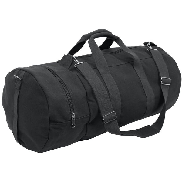 Canvas Double Ender Duffle Bag - Black | Rothco