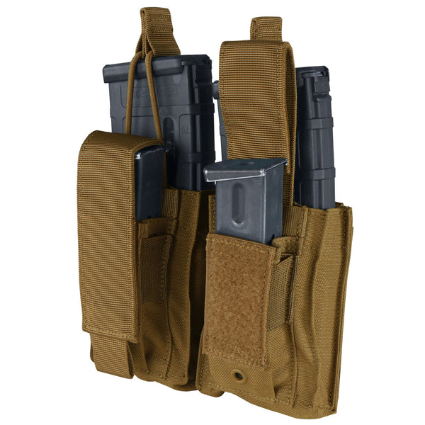 Condor Double Kangaroo Mag Pouch – Coyote Brown