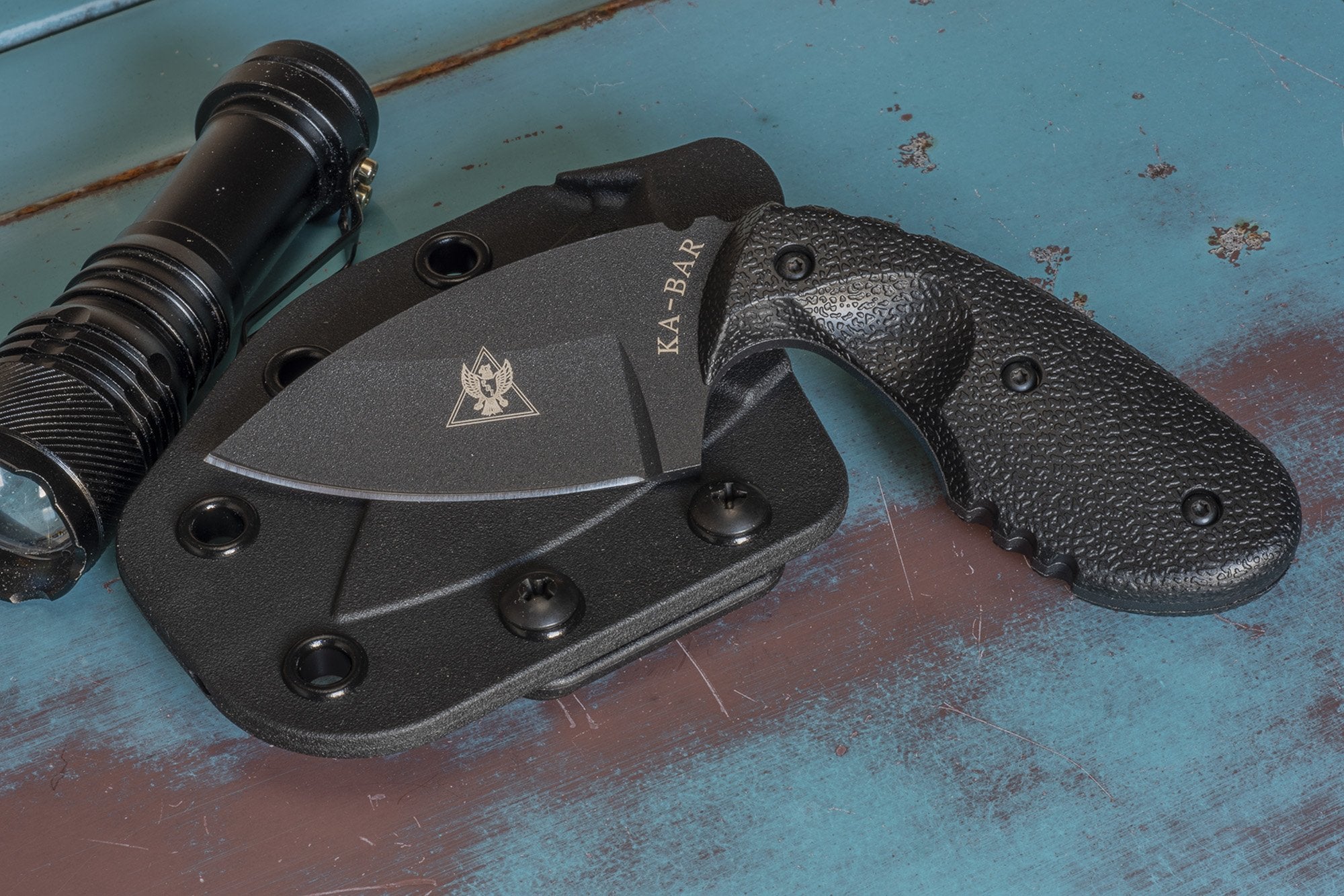 KA-BAR TDI Investigator Fixed Blade Knife w/ Belt Sheath | Ka-Bar