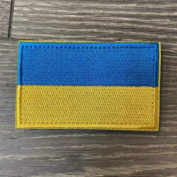 Ukraine Flag Velcro Patch